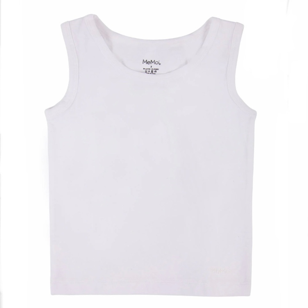 MeMoí - Boy’s Sleeveless Cotton Tank (3-pack)